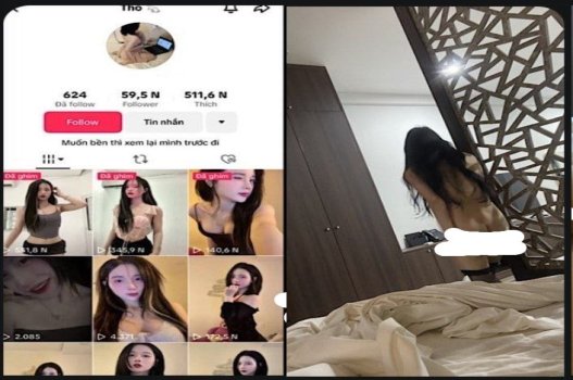Phát tán video tiktoker dáng đẹp phục vụ khách